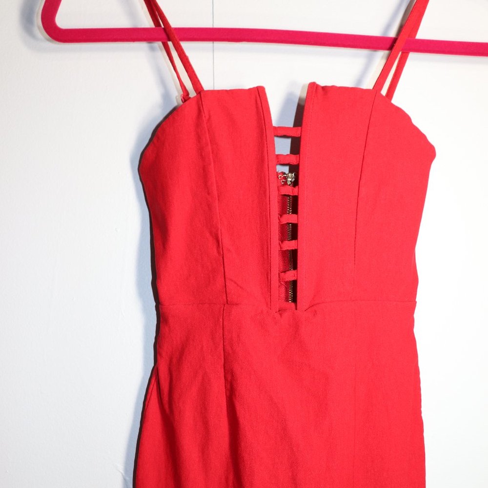 Tobi Red Bodycon Dress